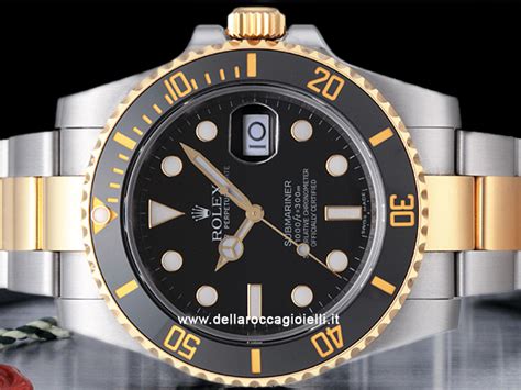 rolex submariner nero e oro prezzo